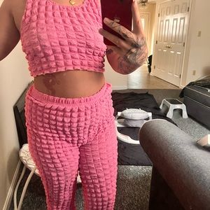 Popcorn pink 2 piece set ! 💕